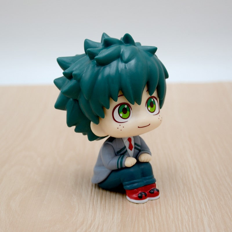 LookUp My Hero Academia Midoriya Izuku Boneco de Anime Boku no Hero Academia Bakugo Katsuki/Todoroki Shoto Bonecos de Ação Brinquedos Presentes