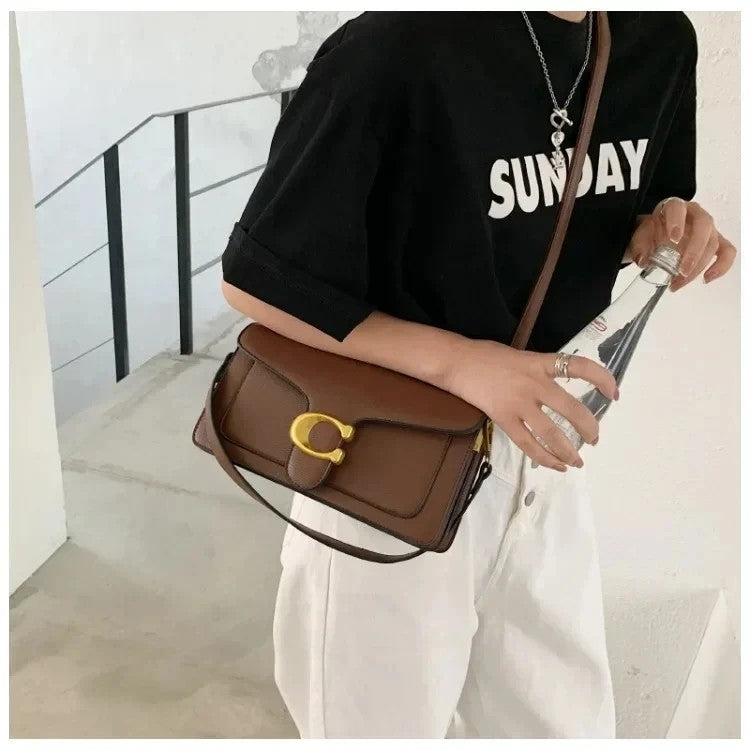 2025 Hot! Women's Simple Caviar Small Square Crossbody Bag - Portable & Fashion - Forward Design