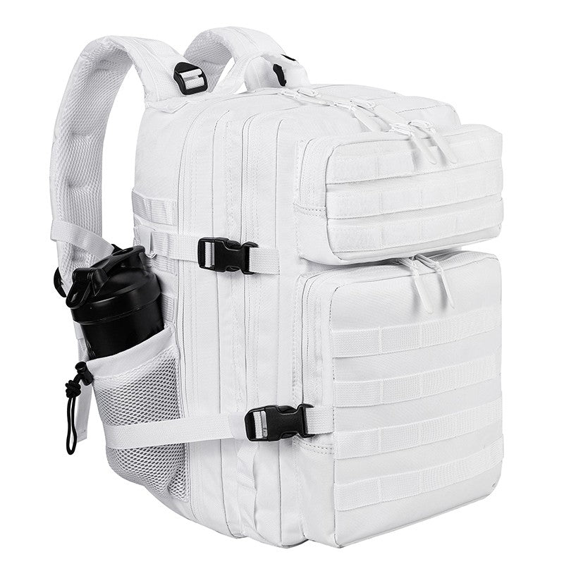 LHI Mochila Tática 45L/35L/25L para Homens e Mulheres, À Prova D'Água, Bolsa de Ginástica para Atletas, Mochila de Viagem para Caminhada ao Ar Livre com Porta-Garrafas