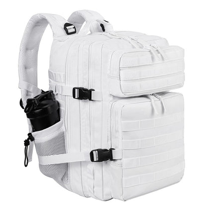 LHI Mochila Tática 45L/35L/25L para Homens e Mulheres, À Prova D'Água, Bolsa de Ginástica para Atletas, Mochila de Viagem para Caminhada ao Ar Livre com Porta-Garrafas