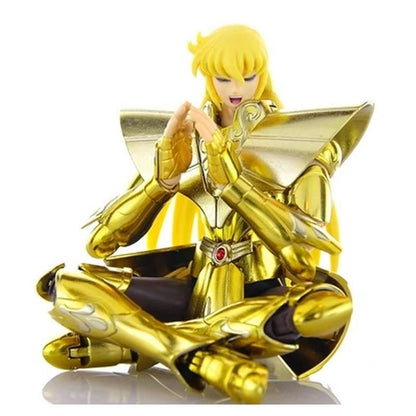 In Stock Reissue CS Chuanshen Saint Seiya Virgo Shaka Normal Color Saint Cloth Myth EX Anime Action Figure Collectible Model Toy
