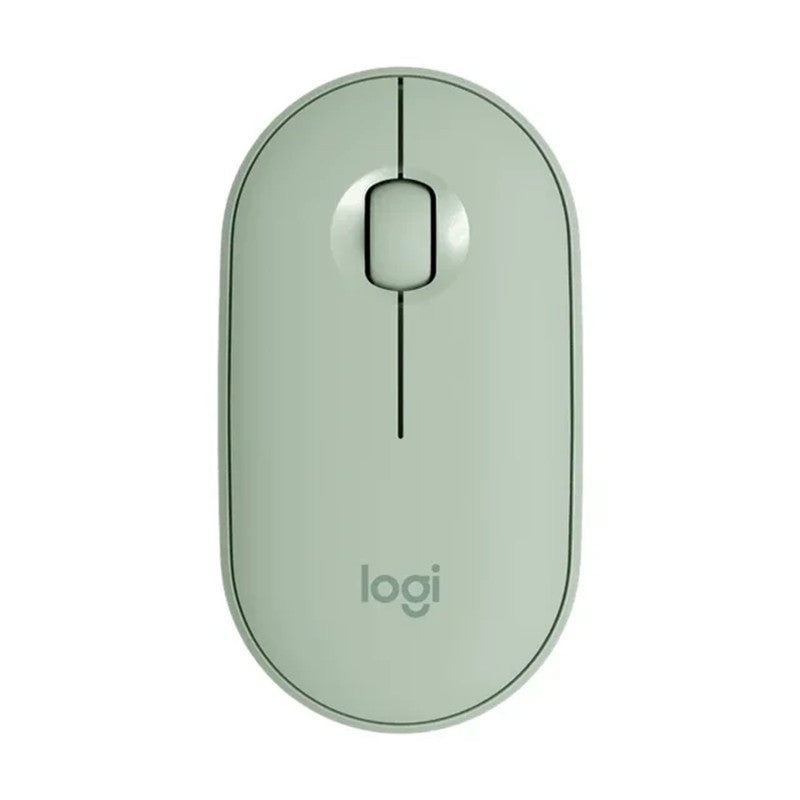 Mouse sem fio Bluetooth para notebook e tablet Logitech PEBBLE M350 Mouse leve e fino Mute Mini mouse de escritório