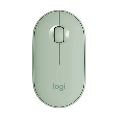 Mouse sem fio Bluetooth para notebook e tablet Logitech PEBBLE M350 Mouse leve e fino Mute Mini mouse de escritório