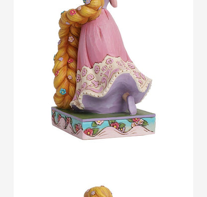 Novos produtos em estoque: Pinturas de personagens de desenho animado, Estatuetas de princesas de cabelo comprido, Brinquedos de estatuetas, Presentes surpresa de aniversário para meninas