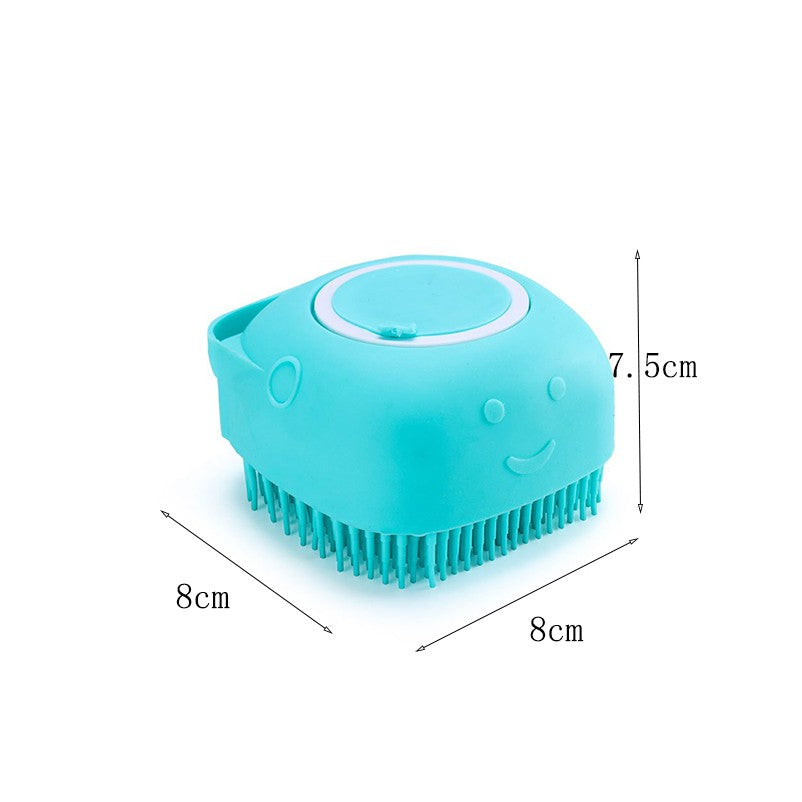 Luvas de Massagem para Banho de Animais de Estimação Silicone Macio e Seguro para Cães Gatos Ferramentas de Banho e Higiene Acessórios para Mascotes