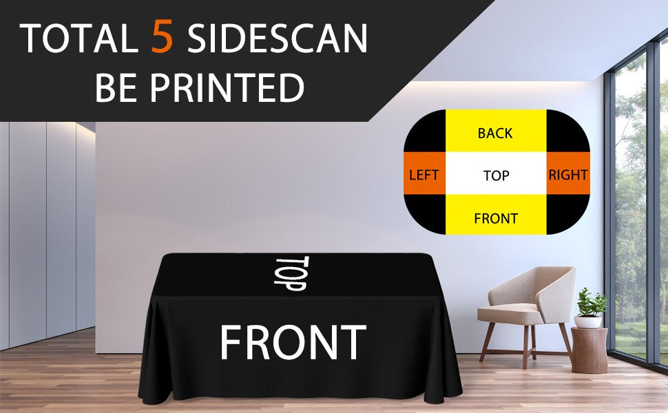 custom tablecloths logo 4FT/6FT/8FT Kitchen  Tablecloth Fitted, Washable and Wrinkle Resistant Rectangular Patio Table Cover
