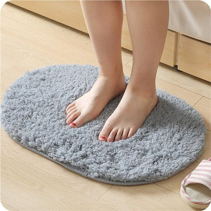 1 Pcs Bathroom Foot Floor Mats Creative Absorbent Soft Memory Carpet Rugs Toilet Stairs Bathtub Living Room Door Bath Cushion