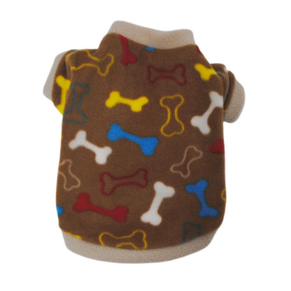 Roupas de Inverno para Cães de Estimação Chihuahua Casaco de Cachorro Filhote de Cachorro Roupas de Lã para Pug Teddy Estampadas Casacos Jaquetas Roupas Quentes para Animais de Estimação ????