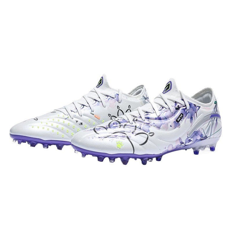 Kelme Men's Football Shoes Adult Mg Short Spikes Artificial Turf Training Football Boots Indoor Anti-slip Soccer Shoes