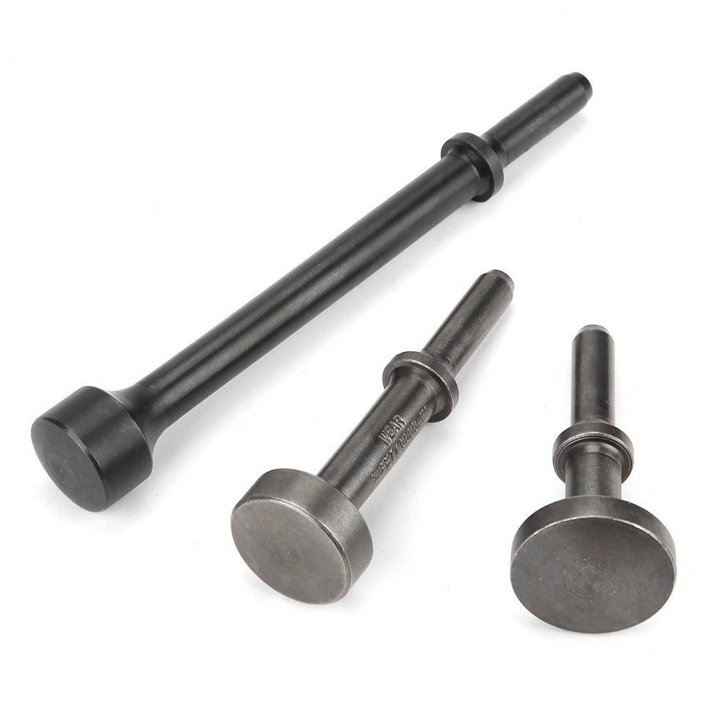 1pç Kit Bits para Martelo Pneumático de Alisamento Pontas Estendidas Ferramenta de Impacto Aço Cromo-Molibdênio