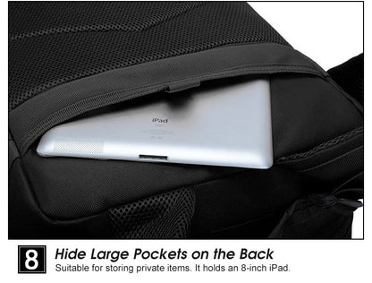 Mochila Tática Masculina 50L Viagem Grande Capacidade Masculina Impermeável Esportes ao Ar Livre Bolsas Multifuncionais