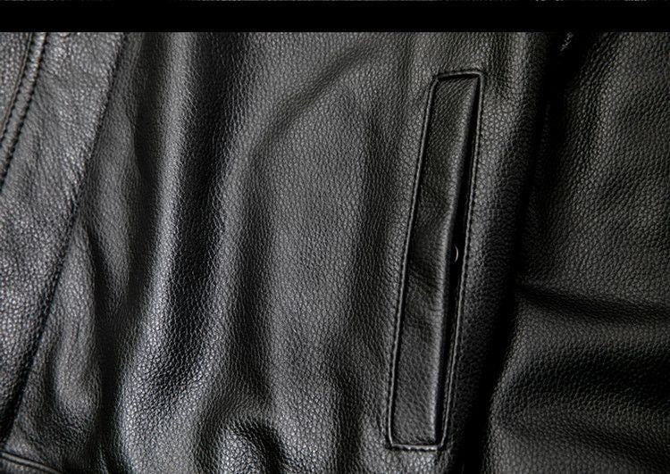 New Classic Motorcycle Men's Leather Jacket PU Leather Coat Men Windbreak Biker Leather Jacket Men Autumn Winter Outerwear 3XL