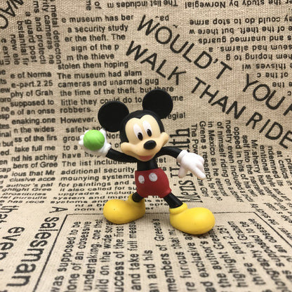 Disney Mickey Minnie Donald Duck Daisy Pluto Clarabelle Cow Cuckoo-Loca Action Figure Toys Anime Figure Doll Gifts For Children