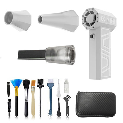 Portable 280000PRM High-speed Turbo Fan Violent with Workinglights 10000mAh Rechargeable Electric Air Duste Home Violent Blower