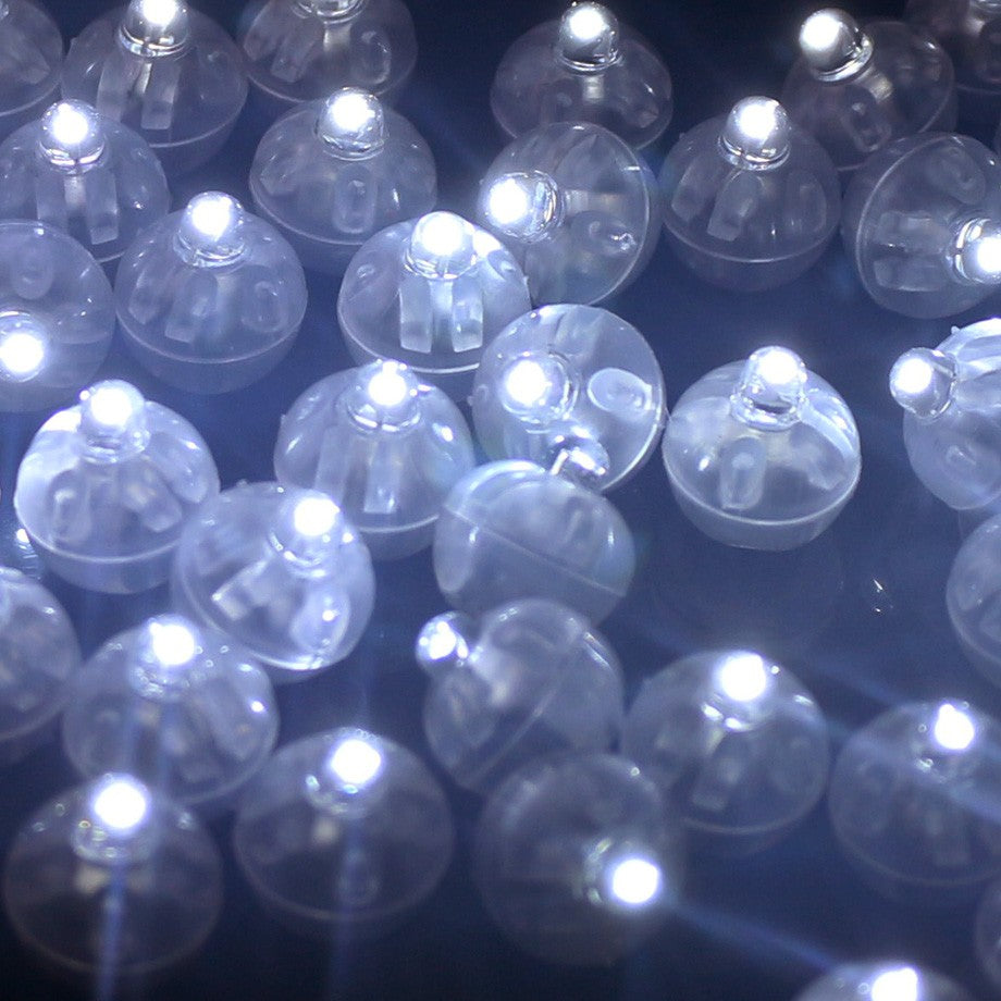 50/100/150/200/300pcs Tumbler Round Ball Light Balloon LED Flash Luminous Lamps Lantern Light for Wedding Party Birthday Decor