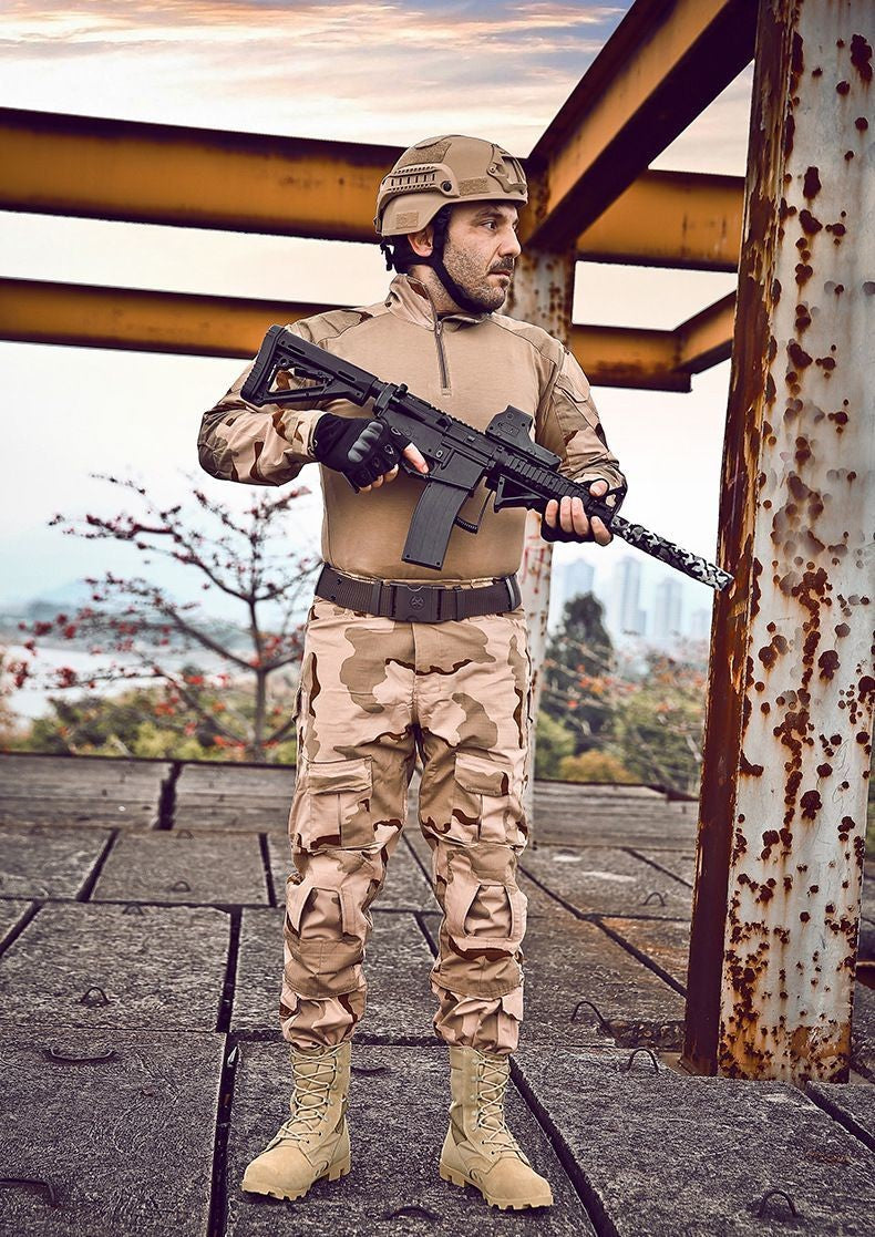 2024 Autumn and Winter Wolf Men's Hight-Top Desert Fans Delta Boots