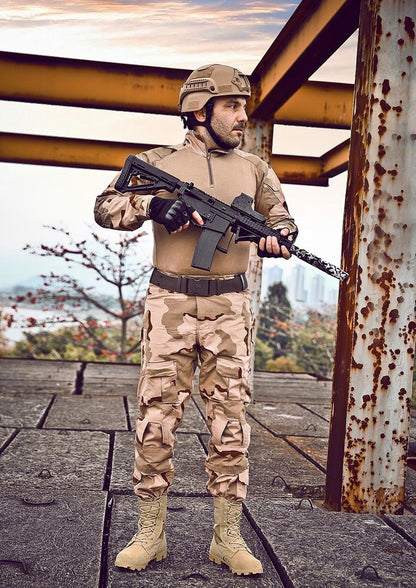 2024 Autumn and Winter Wolf Men's Hight-Top Desert Fans Delta Boots