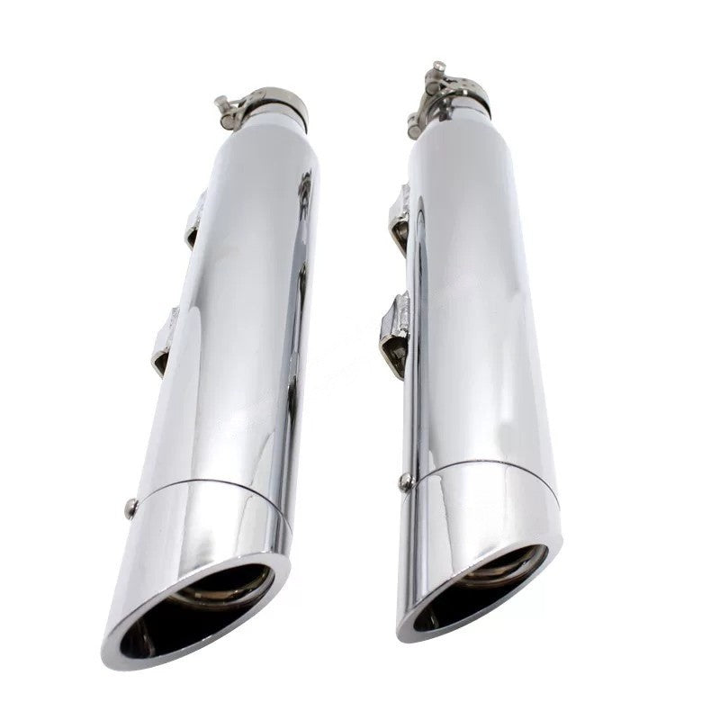 For Harley-Davidson XL883N/1200/X48 2014-2022 model, modification accessories - Snake exhaust pipe with deep-toned tail section