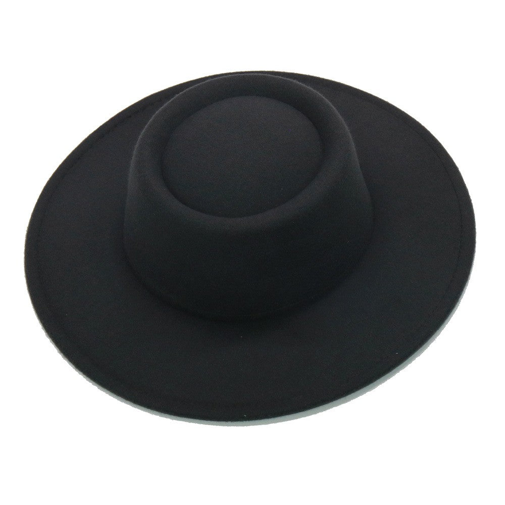Chapéus Fedora Masculino Feminino Aba Larga 8.5CM Lã Feltro Chapéus Jazz Estilo Britânico 2023 Chapéu Panamá Formal Social