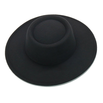 Chapéus Fedora Masculino Feminino Aba Larga 8.5CM Lã Feltro Chapéus Jazz Estilo Britânico 2023 Chapéu Panamá Formal Social