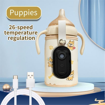 Baby Bottle Warmer Compact Designs Travel Friendly Baby Milk Warmer USB Baby Bottle Heater with Adjustable Temperature L8RB