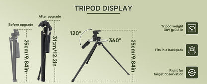 Lunetas Terrestres Svbony SV28A 25-75x100/20-60x80 FMC Telescópio Perfeito para Iniciantes em Tiro com Arco, Tiro ao Alvo, Observação de Pássaros