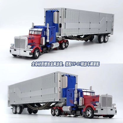 Transformation Toy Baiwei Optimus Commander Robot TW1022 Trailers Model CY01 Tactical Container TW1122 Action Deformation Figure
