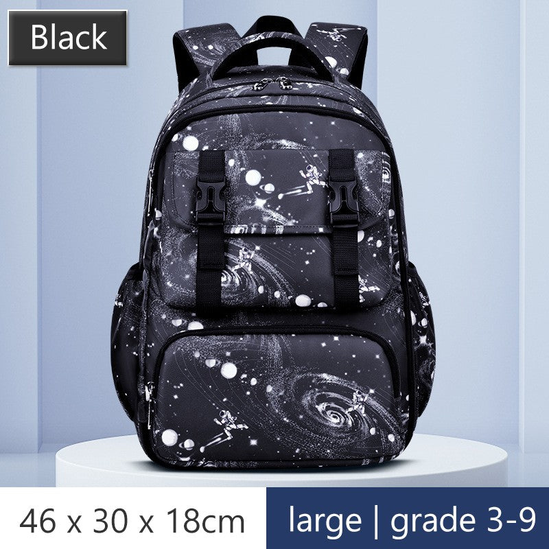 Mochila Ergonômica de Suporte Confortável para Coluna, para Livros Infantis do Ensino Fundamental e Médio Meninos Leve