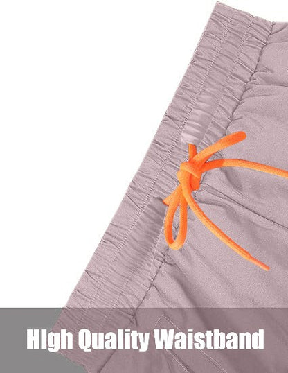 Sports shorts, women's summer hot pants, night running anti glare yoga pants, casual quick drying running breathable fake two-pi