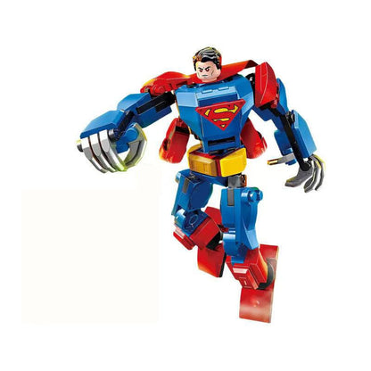 76302 76307 Superhero Bricks Avengers Thor Iron Man Thanos Assemble Compatible Action Figure Toy Building Blocks Model Ornament