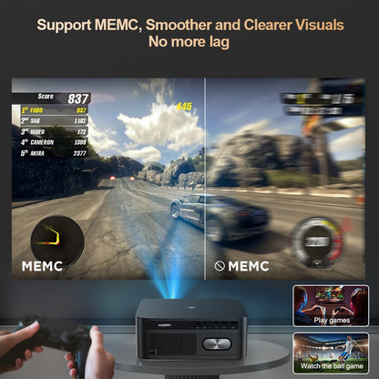 Projetor Portátil ThundeaL TD98Pro 2K 4K Full HD para Filmes e Jogos TD98 Pro 2G 32G Home Theater de Vídeo WiFi Projetor Android
