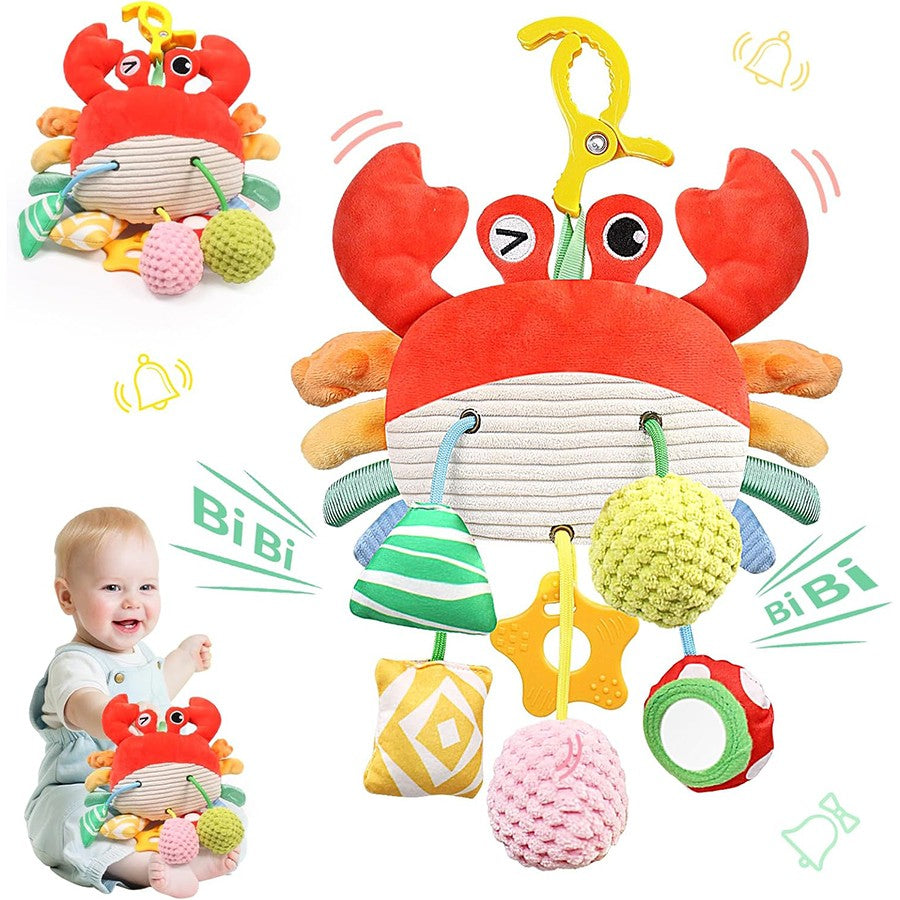 Car Seat Toys Newborn Toys Stroller Toy Baby Toys Carseat Toy for Infants for Carseat Stroller Crib with Music Rattles Teether