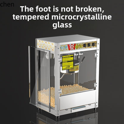 ZML popcorn machine Commercial fully automatic electric heating gas spherical corn machine