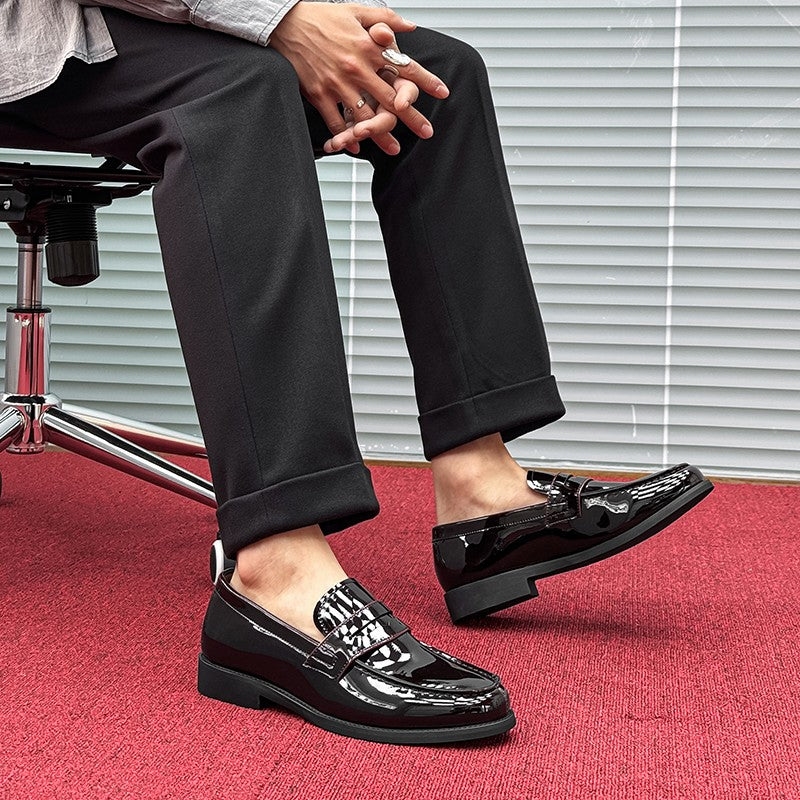 2025New Men Casual Oxford Shoes Genuine Leather Business Tooling Shoes Comfy High Quality Outdoor Antiskid Loafers Walking Shoes