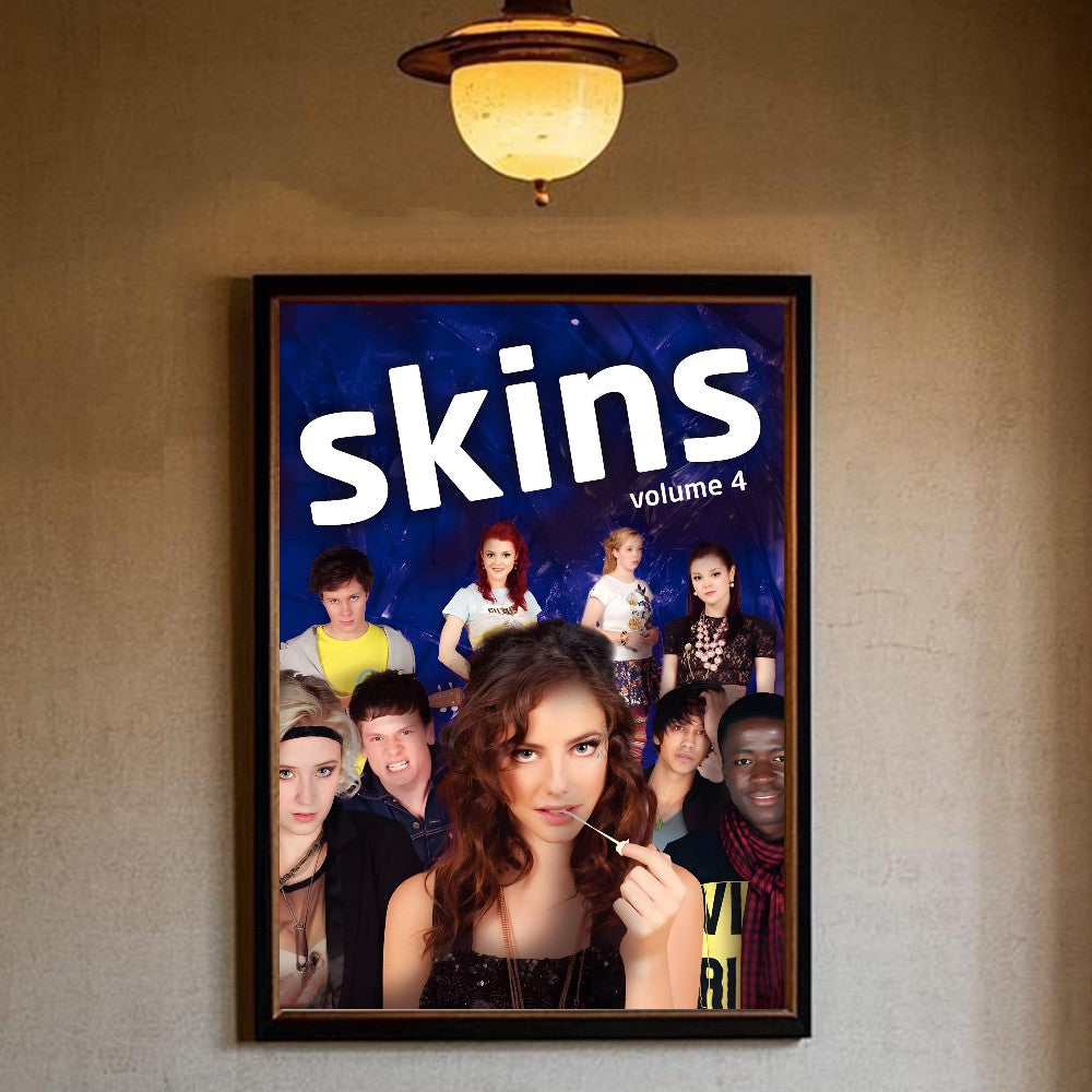 Teen TV Series Skins Generation Poster HD art sticky wall waterproof home living room bedroom bar aesthetic decoration