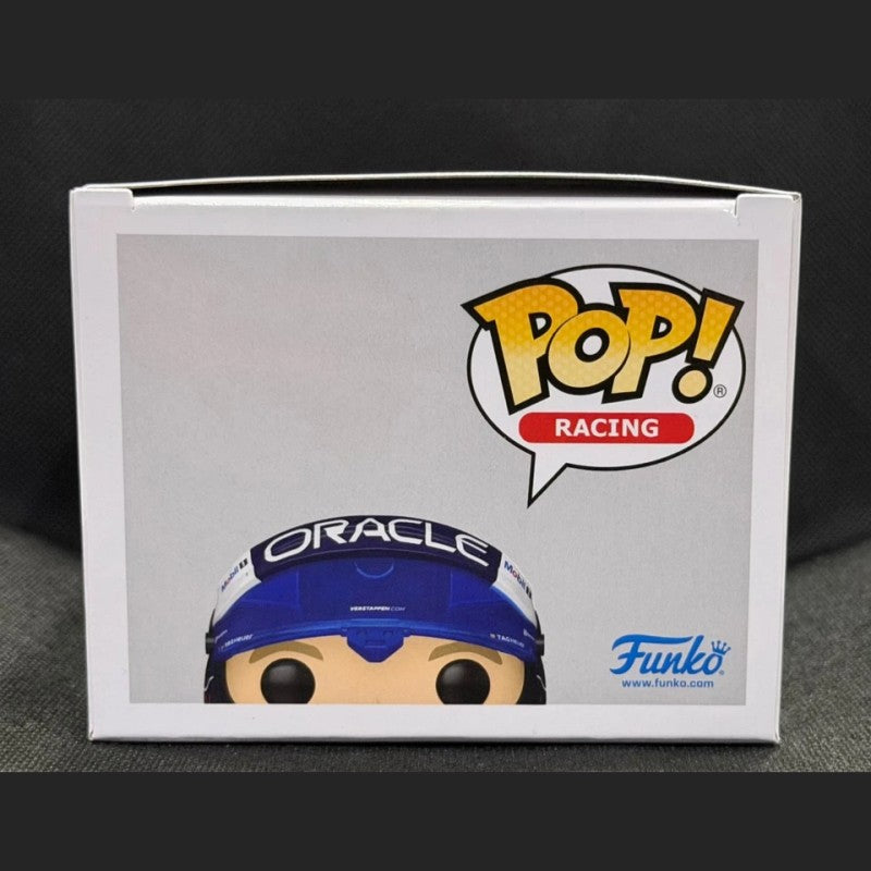 Funko Pop Verstappen Boneco de Ação Oficial Genuíno Modelo Red Bull Racing Team 14 Escultura de Vinil Bonecos Presentes Colecionáveis de Fãs