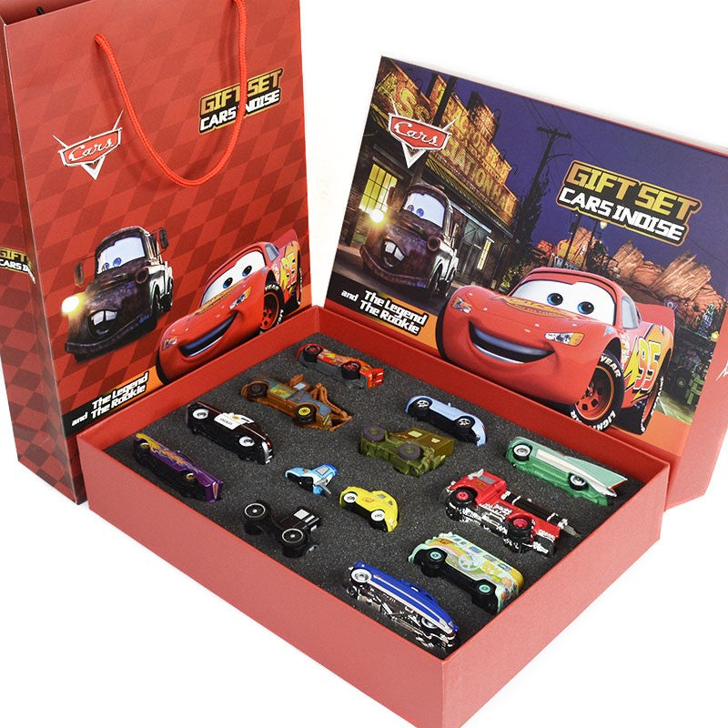 Disney Pixar Carros 1:55 Liga Fundido Caminhão Modelo - McQueen Mater Mack Tio Radiator Springs Cidade Natal Aniversário Presente