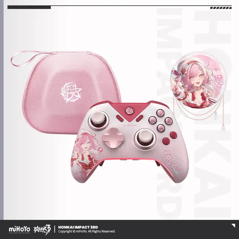 NEW Honkai Impact 3rd Elysia Limited Wireless Controller Flydigi Vader 5 Pro Adjustable Joystick Triggers Dock for PC NS Android