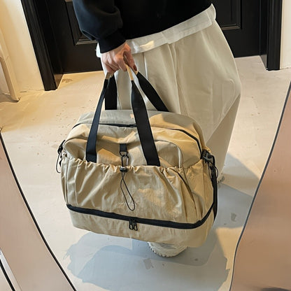 Large Travel Bag - Spacious, lightweight & durable. With adjustable strap & pockets. Perfect for travel & commute.