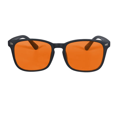 Men’s glasses blue light blocking computer glasses Orange Yellow clear lenses glasses light blue Eyeglasses 3 blocking rate