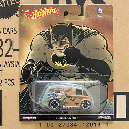 Hot Wheels Pop Culture Premium DC Comics Series Chevy Dodge 1:64 Scale Collectible Cars Unopened Ship Now
