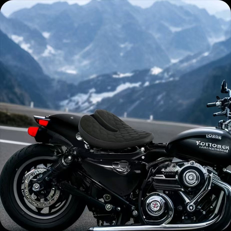Para Harley Davidson 883R 883C 883 883L XL1200 Sportster 1200 Banco 2005 2006 2010-2020 Assento Modificado Almofada de Couro