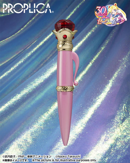 Em Estoque Original BANDAI PROPLICA Moon Stick Broche de Transformação Caneta de Disfarce Estrela de Cristal Figura Anime Sailor Moon Modelo de Brinquedo