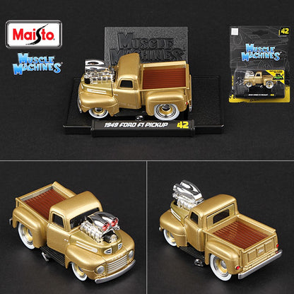 Conjunto de veículos Maisto 1:64 Ferrari Ford Chevrolet Shelby Buick Toyota Audi Nissan Muscle, série de modelos de carros em miniatura Die Cast