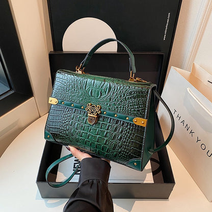 Luxury Purple Handbag Classic Women Bag 2025 New Designer Shoulder Bag High Quality Solid Pu Leather Crossbody Small Square Bag