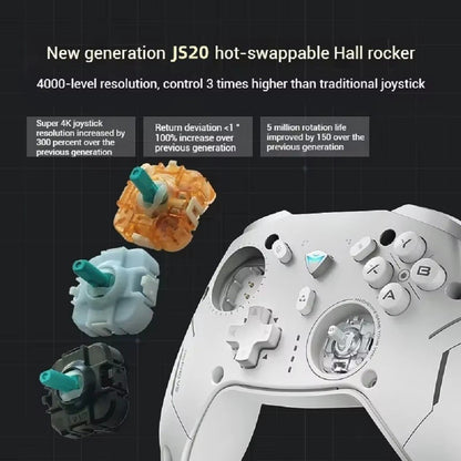 2pcs TMR for Machenike Mechanic Hall Swap Joystick JS20 Multiple Tactile Options Compatible G6pro G5pro V2 Game Controller Jh20