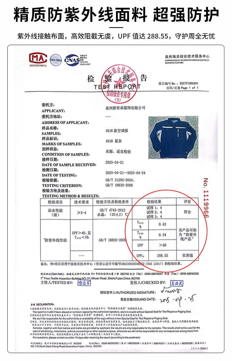 Summer Cooling Jacket Men's Hooded Fan Jacket Heat Resistant Fan Air Conditioner Clothes Breathable Outdoor Fishing Fan Workwear