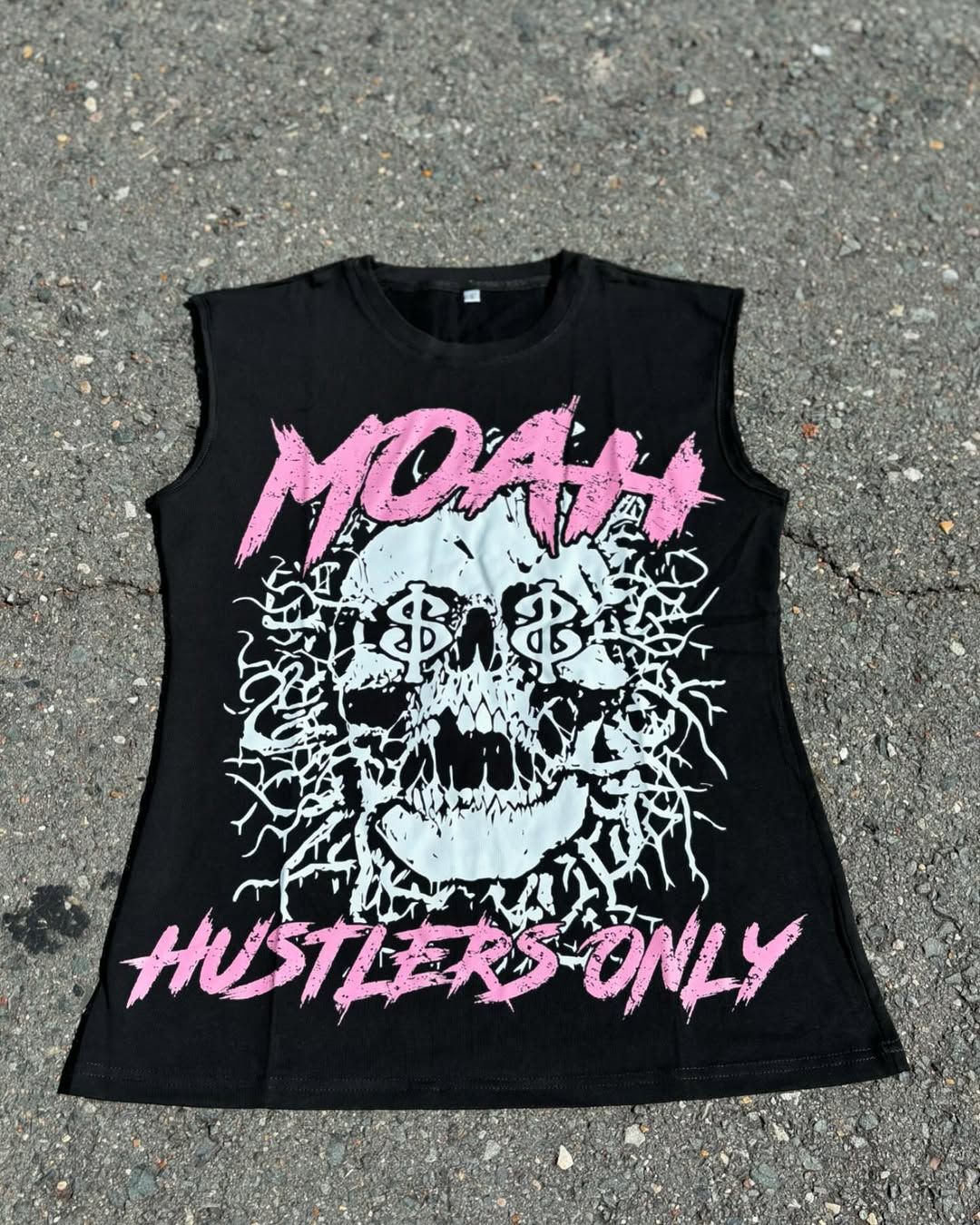 Summer Fashion Men and Women Sleeveless Shirts Harajuku Hip Hop Dragon Pattern Printed T-shirt Gothic American Sports Tank Top