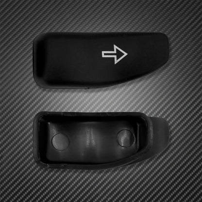 2xMotorcycle Turn Signal Extension Caps Switch Button Extended Cover For Harley Touring Street Electra Glide Road King 2014-2021