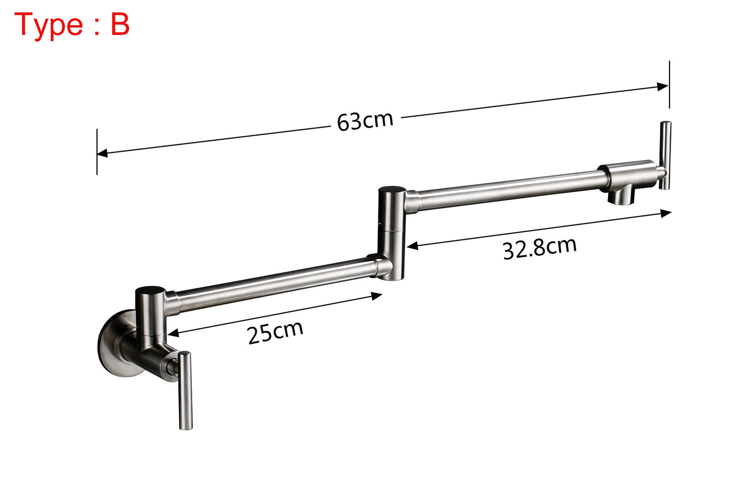 Brushed Gold Rotated Kitchen Sink Faucet Cold Water Tap Brass Basin Sink Swivel Faucets Wall Mounted Faucet